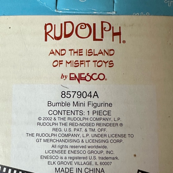 BUMBLE the snowman mini figurine- From Rudolph & the Island of the Misfits - Picture 4 of 9